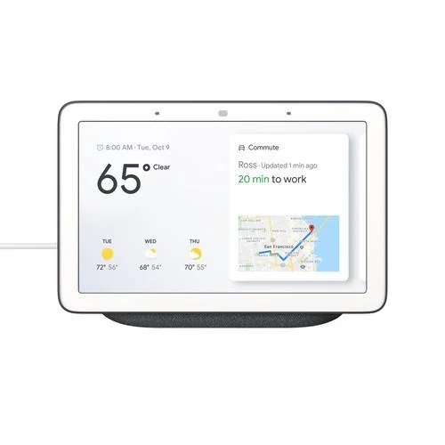 Google Nest Hub (Charcoal) Bluetooth speakers - Black