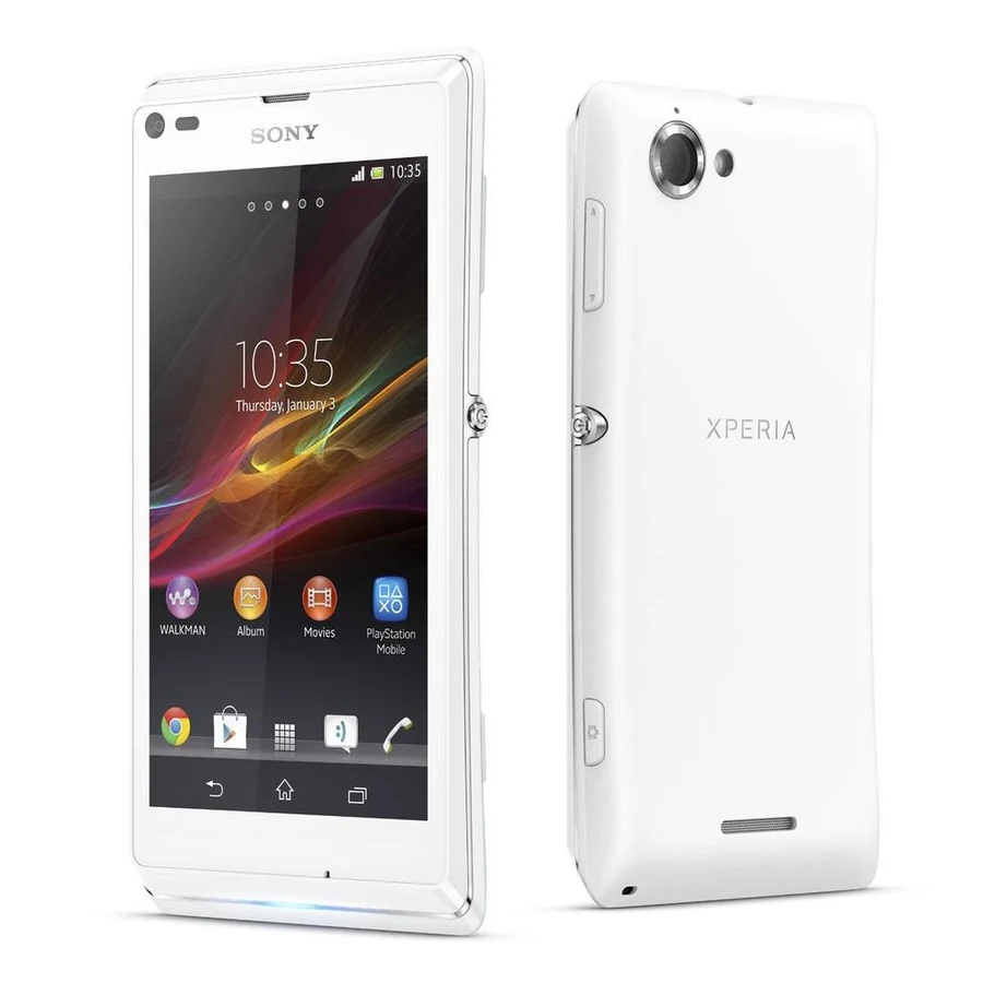 Sony Xperia L 8GB  - White - Locked Verizon