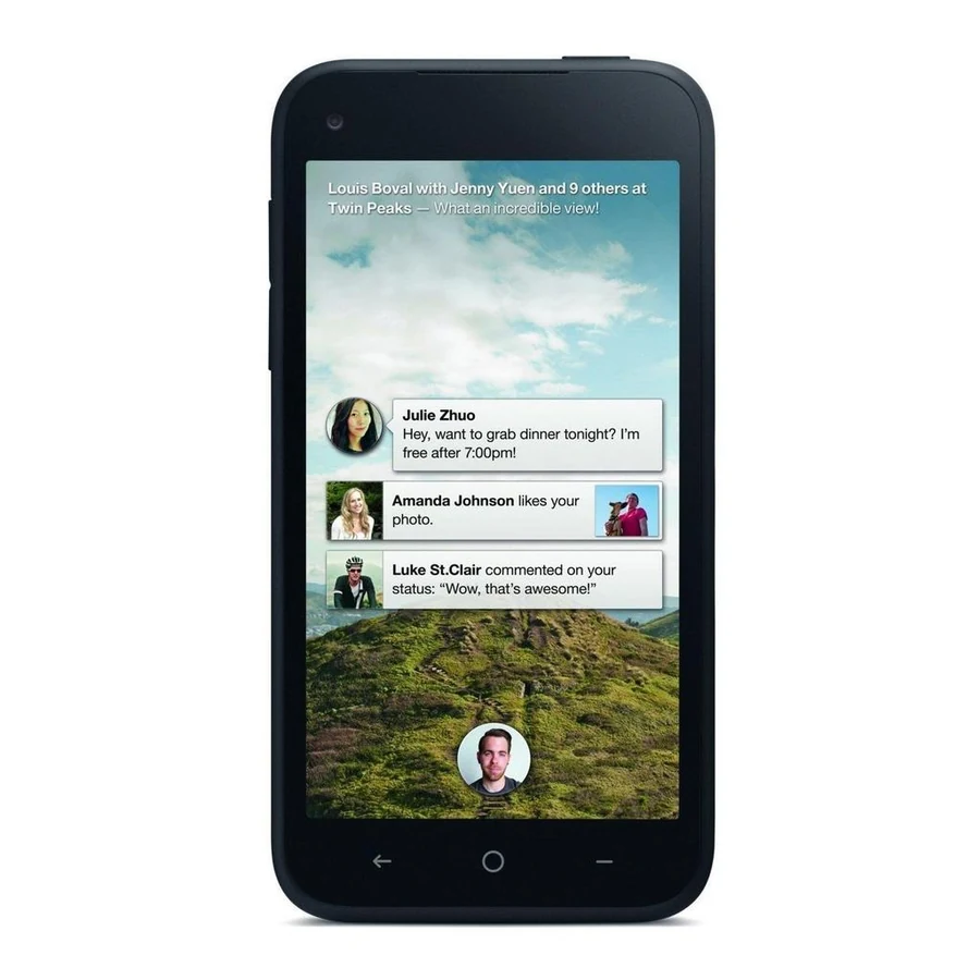 HTC First 16GB - Black - Locked AT&T