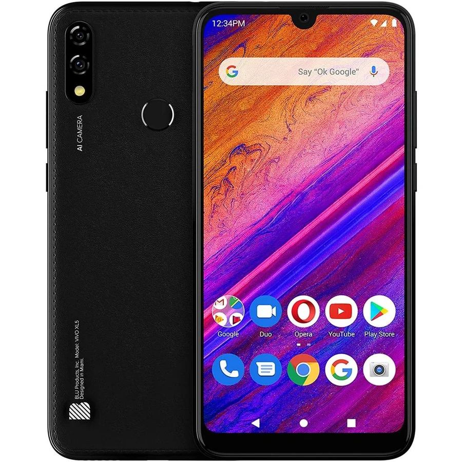 BLU Vivo XL5 64GB  - Black - Unlocked