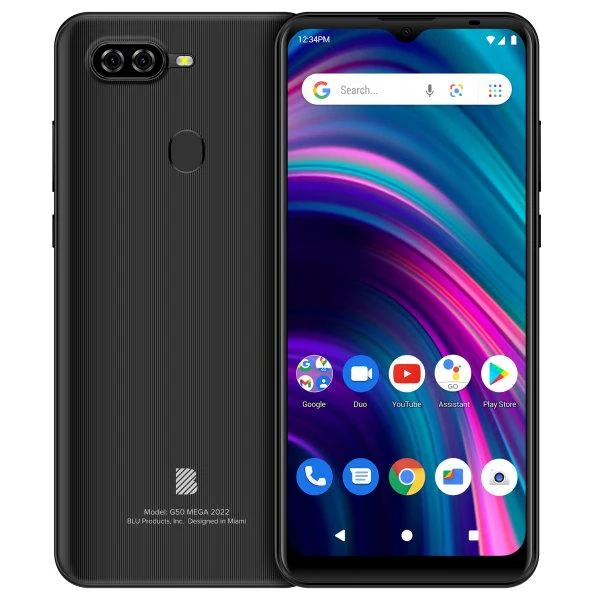 Blu G50 Mega 2022 32GB - Black - Unlocked