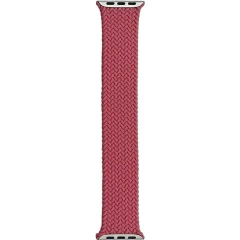 Apple Watch Braided Solo Loop 41mm - Guava - Size 5