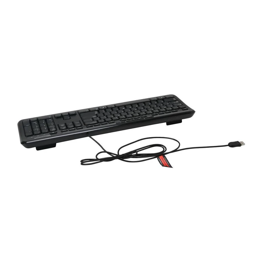 Microsoft Keyboard QWERTY Wired Desktop 600