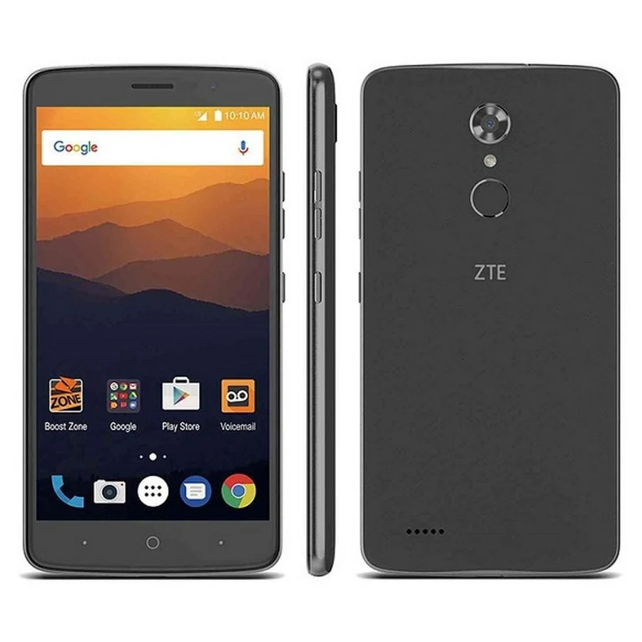 ZTE Max XL 16GB  - Black - Locked AT&T