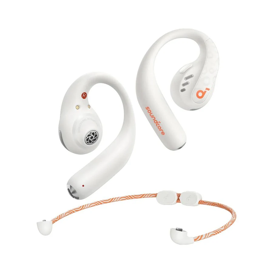 Anker AeroFit Pro Earbud Noise-Cancelling Bluetooth Earphones - White