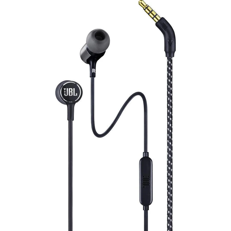 JBL Live 100 Earbud Noise-Cancelling Earphones - Black