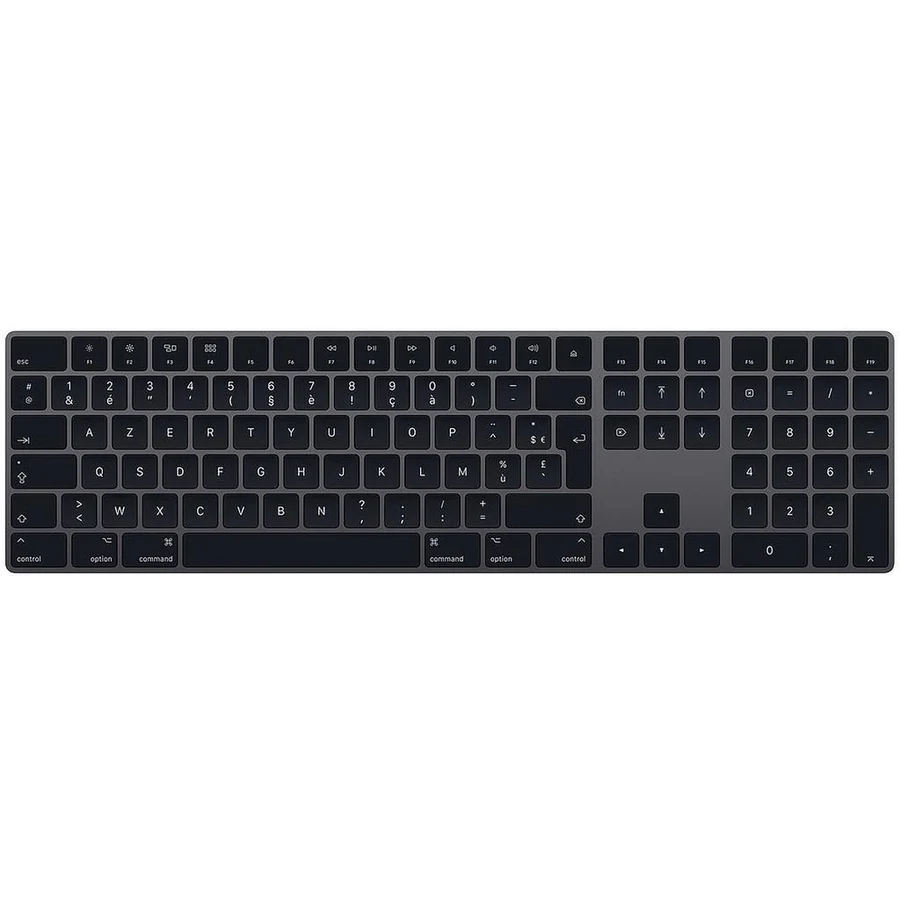 Magic Keyboard (2017) Num Pad Wireless - Space gray - QWERTY - English (US)