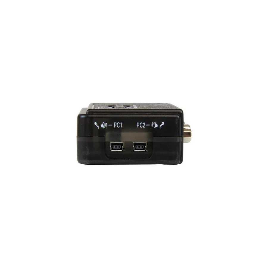 StarTech.com SV211KUSB 2 Port Mini USB KVM Kit with Cables and Audio Switching
