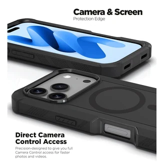 iPhone 17 Pro Max case - TPU - Black