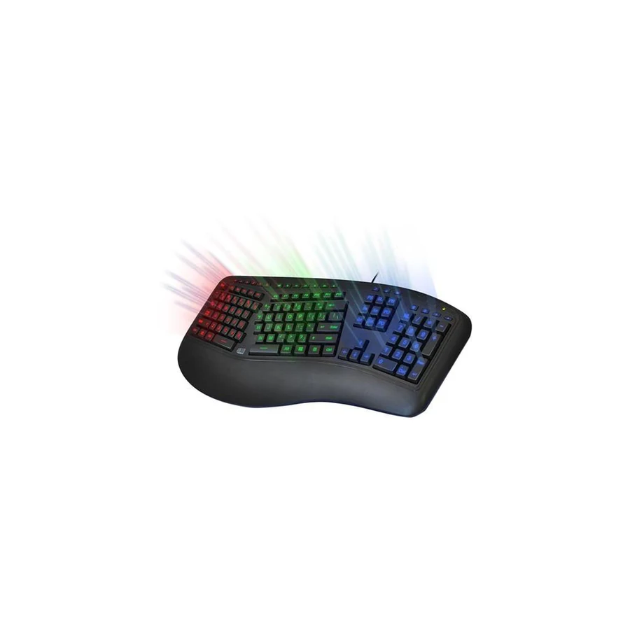 Adesso Keyboard QWERTY Wireless Backlit Keyboard AKB-150EB