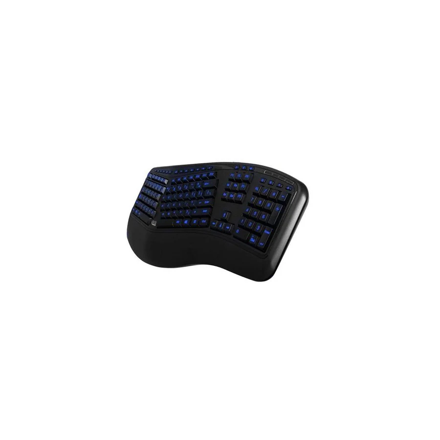 Adesso Keyboard QWERTY Wireless Backlit Keyboard AKB-150EB