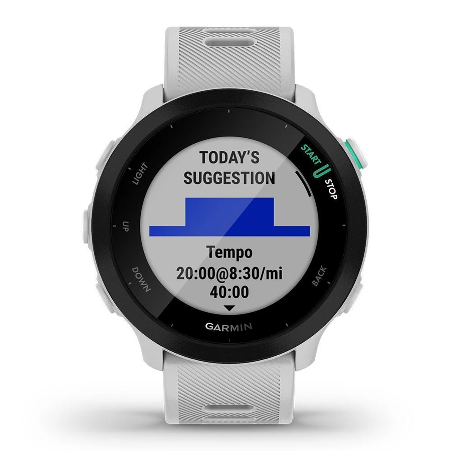 Garmin Forerunner 55 Bluetooth 42 mm - White