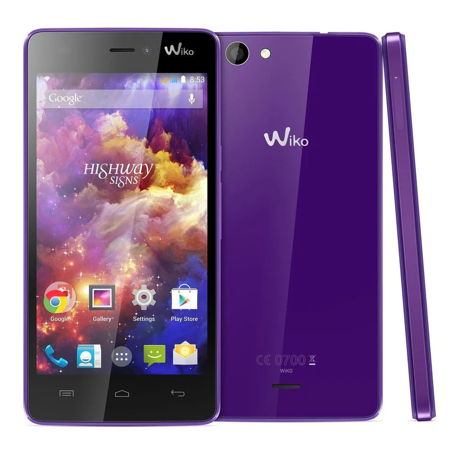 Wiko Highway 16GB - Purple - Locked T-Mobile
