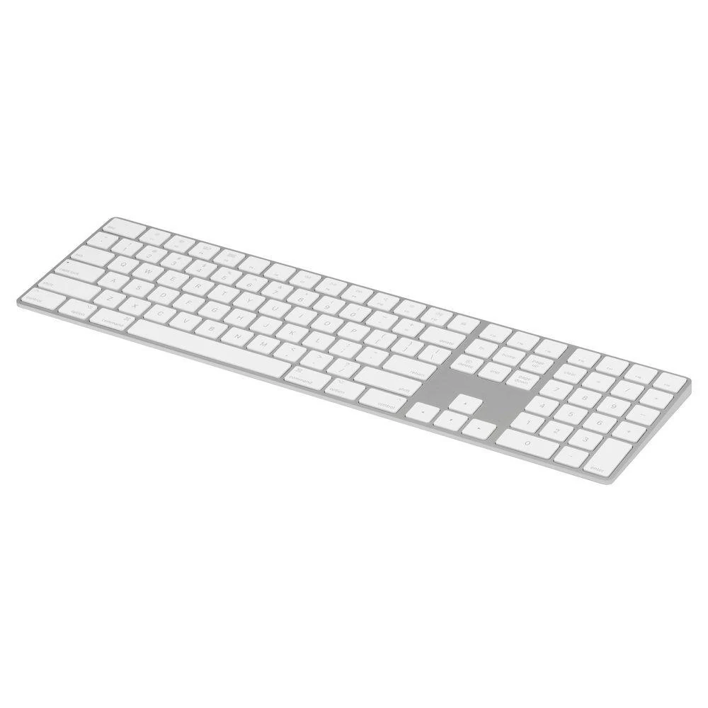 Magic Keyboard with Numeric Keypad · US English · White