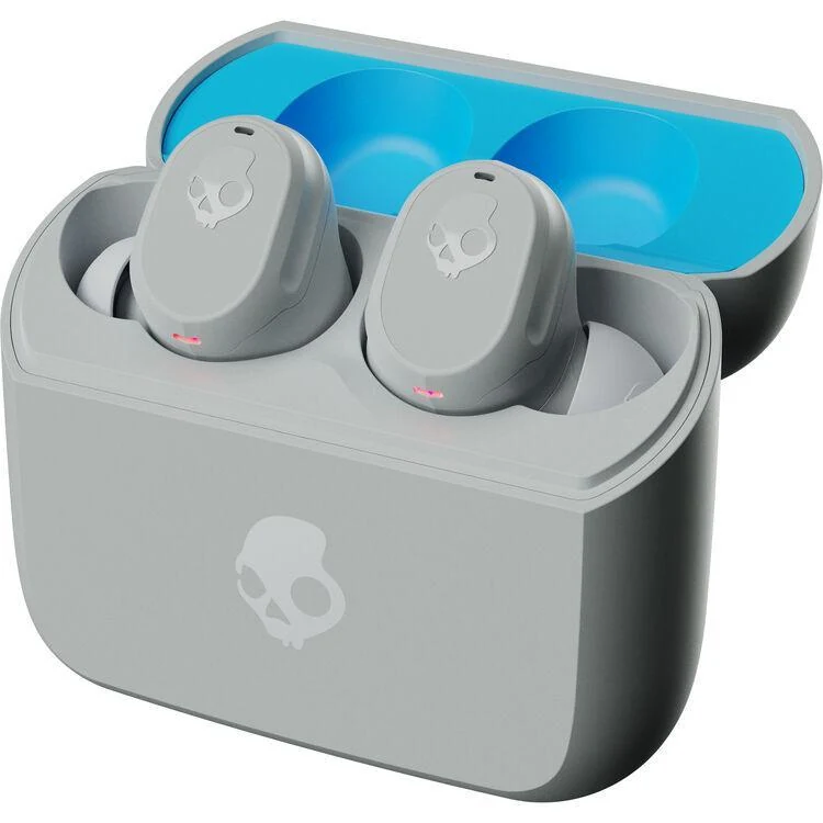 Skullcandy Mod True Earbud Noise-Cancelling Bluetooth Earphones - Gray