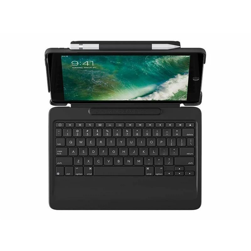 Keyboard QWERTY Wireless Backlit Keyboard Logitech Slim Combo