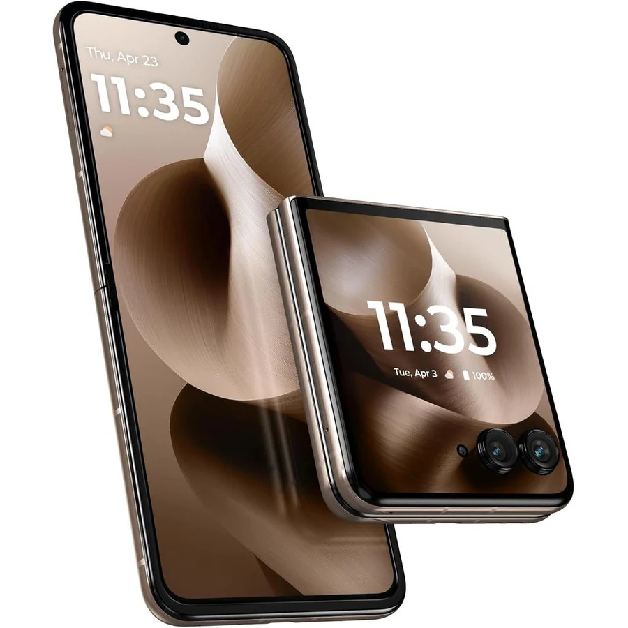 Motorola Razr Ultra 2025 · Brown