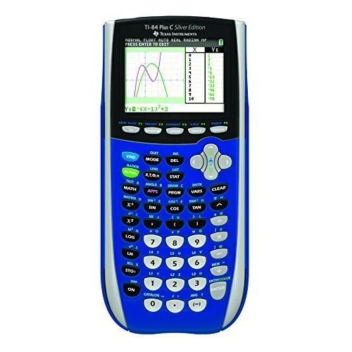 TI-84 Plus C Silver Edition - Blue · Blue