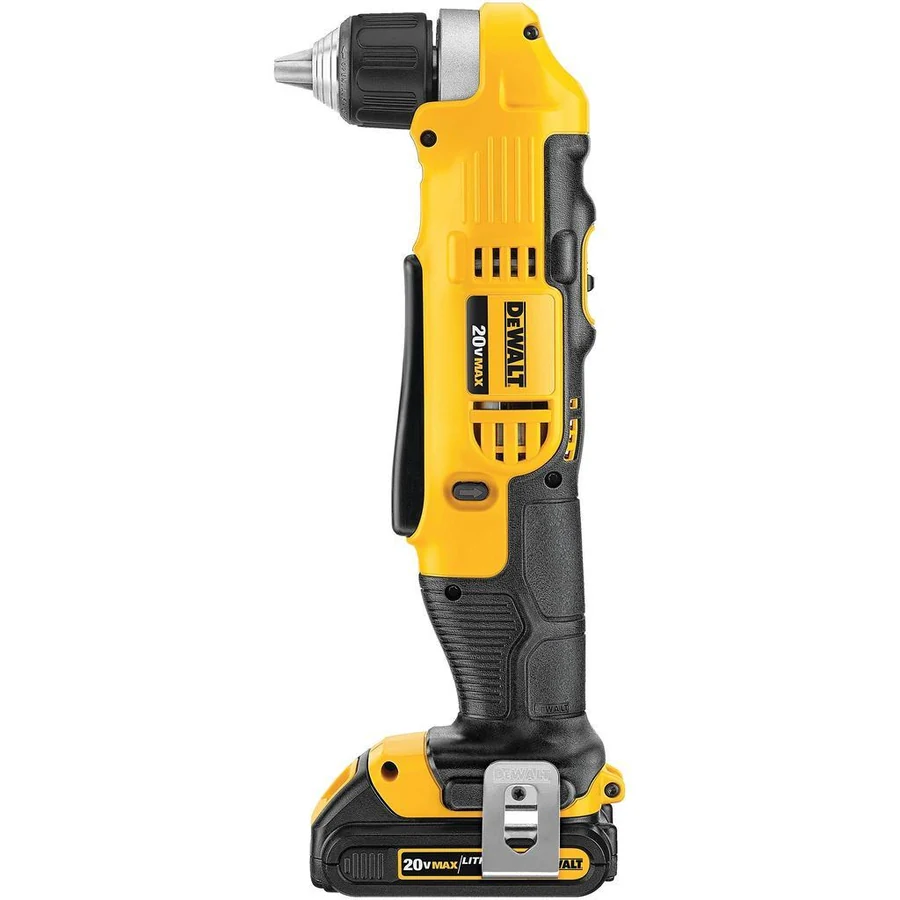 Dewalt Dcd740c1 20v Max Lithium Ion 3/8 Right Angle Drill/driver Kit