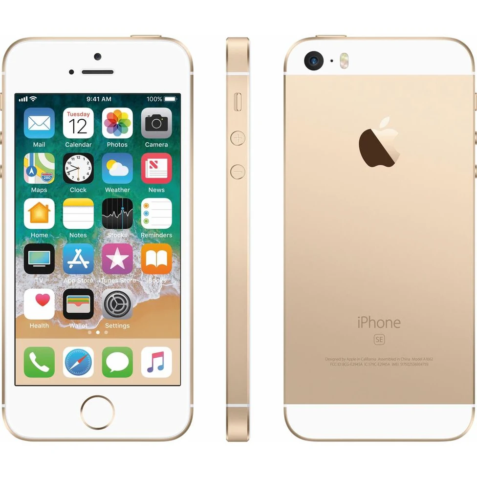 iPhone SE (2016) 64GB  - Gold - Locked AT&T