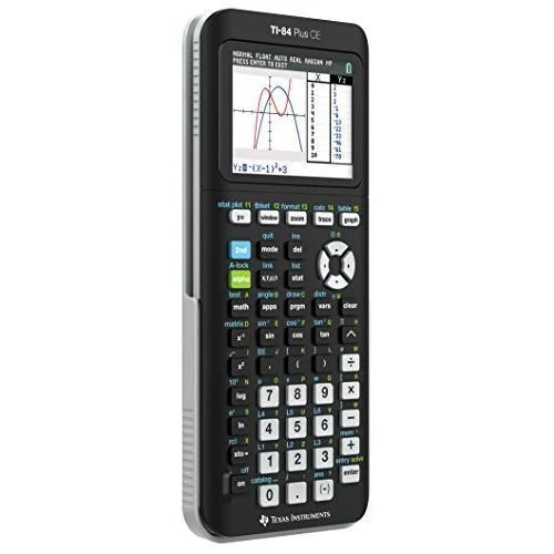 TI-84 Plus CE · Black · Image 3