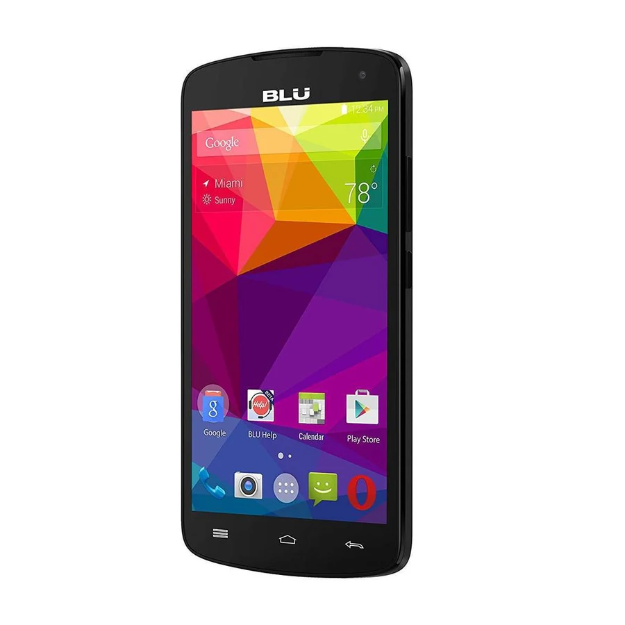 Blu Studio X8 HD 4GB  - Black - Unlocked