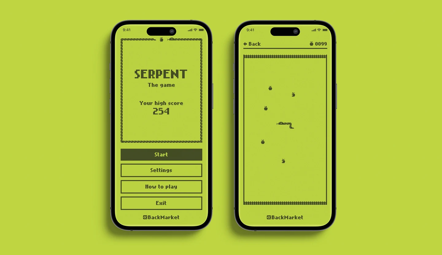 You can play Serpent now for free only on the RefurbLane app. 