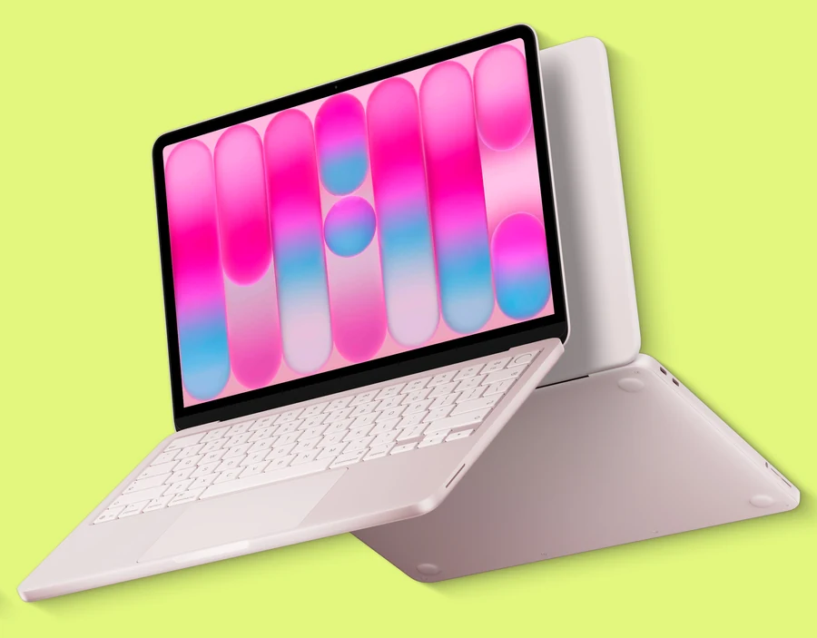MacBook Neo Blush color.