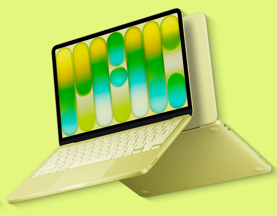 MacBook Neo Citrus color.