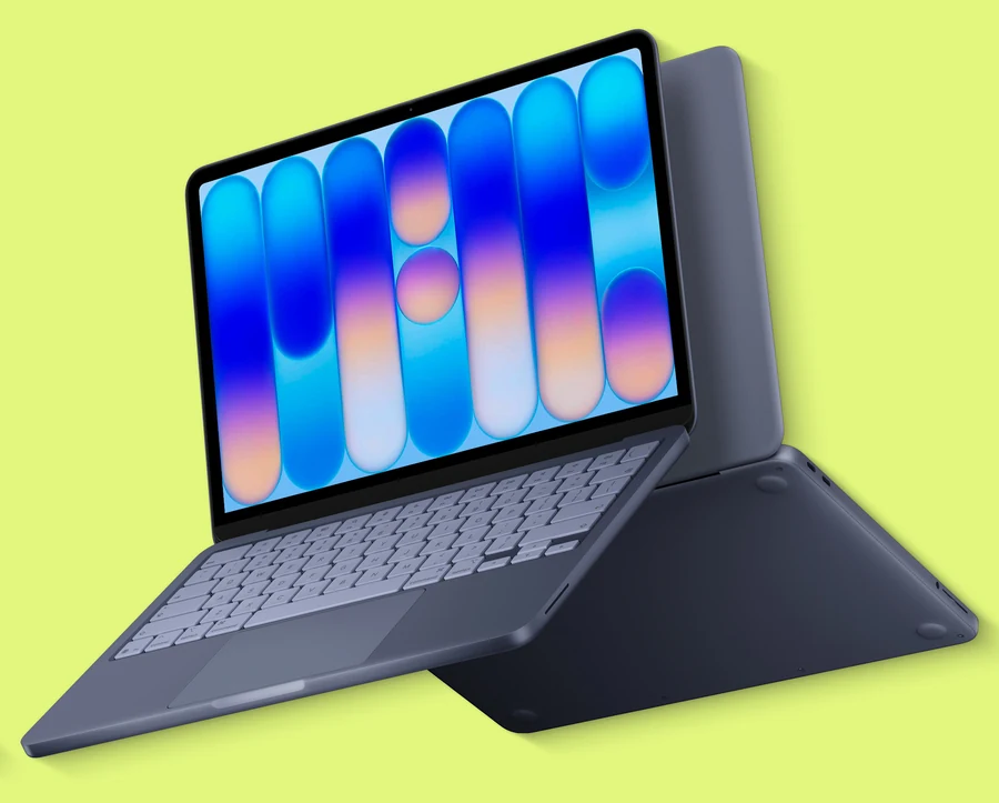 MacBook Neo Indigo color.
