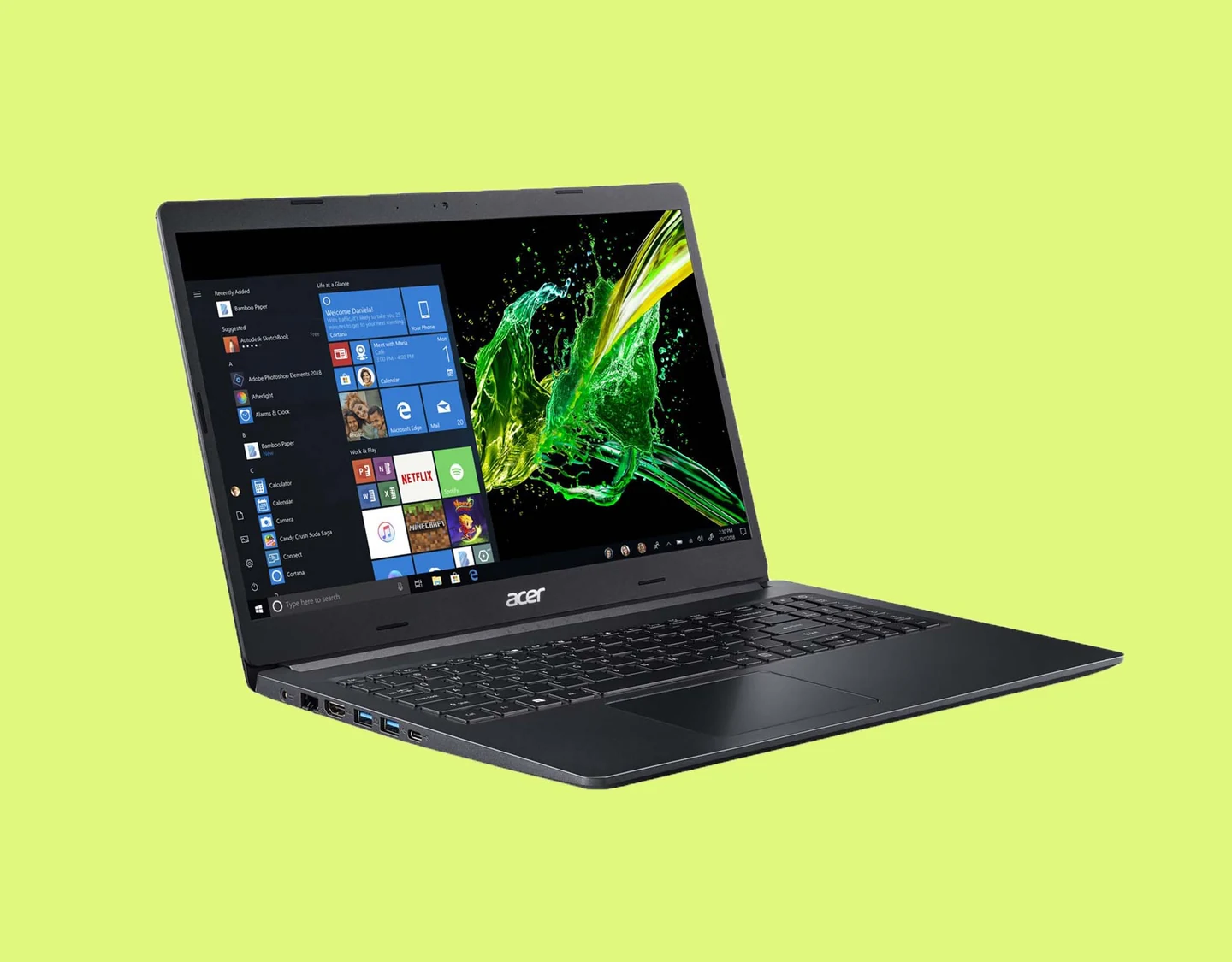 Image of the Acer Aspire 5 laptop