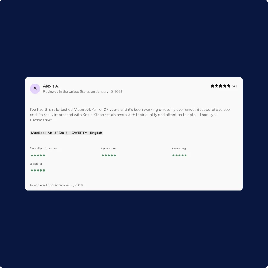 RefurbLane Review of MacBook Air 13
