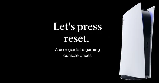 ps5 and headline banner for console price guide