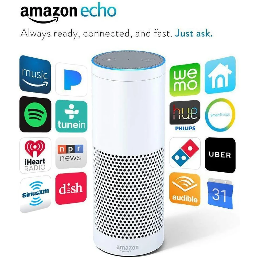Amazon Echo (1st Gen) Bluetooth speakers - White