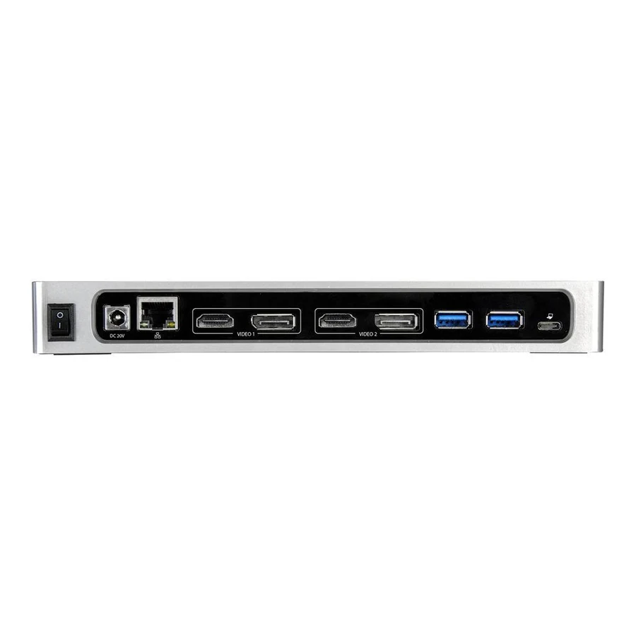 Startech DK30A2DH Docking Station