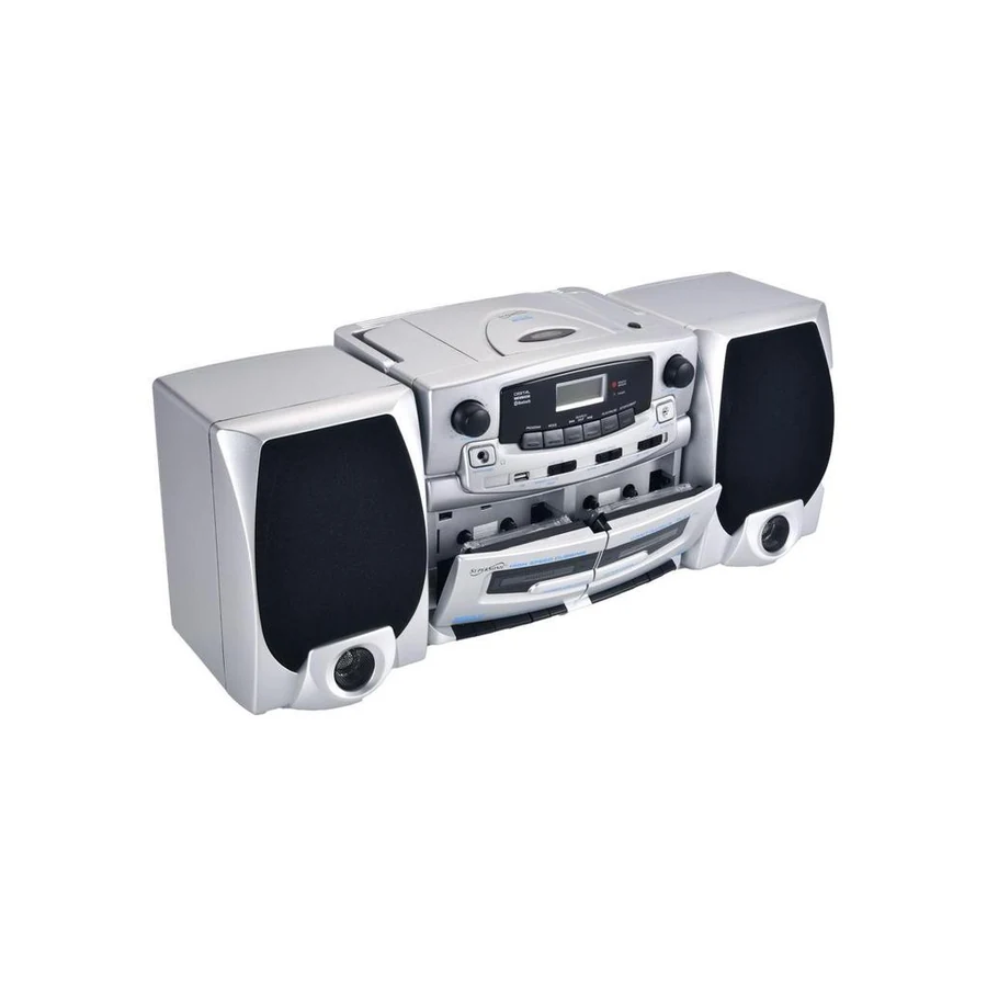 Supersonic SC-2121BT Bluetooth speakers - Gray