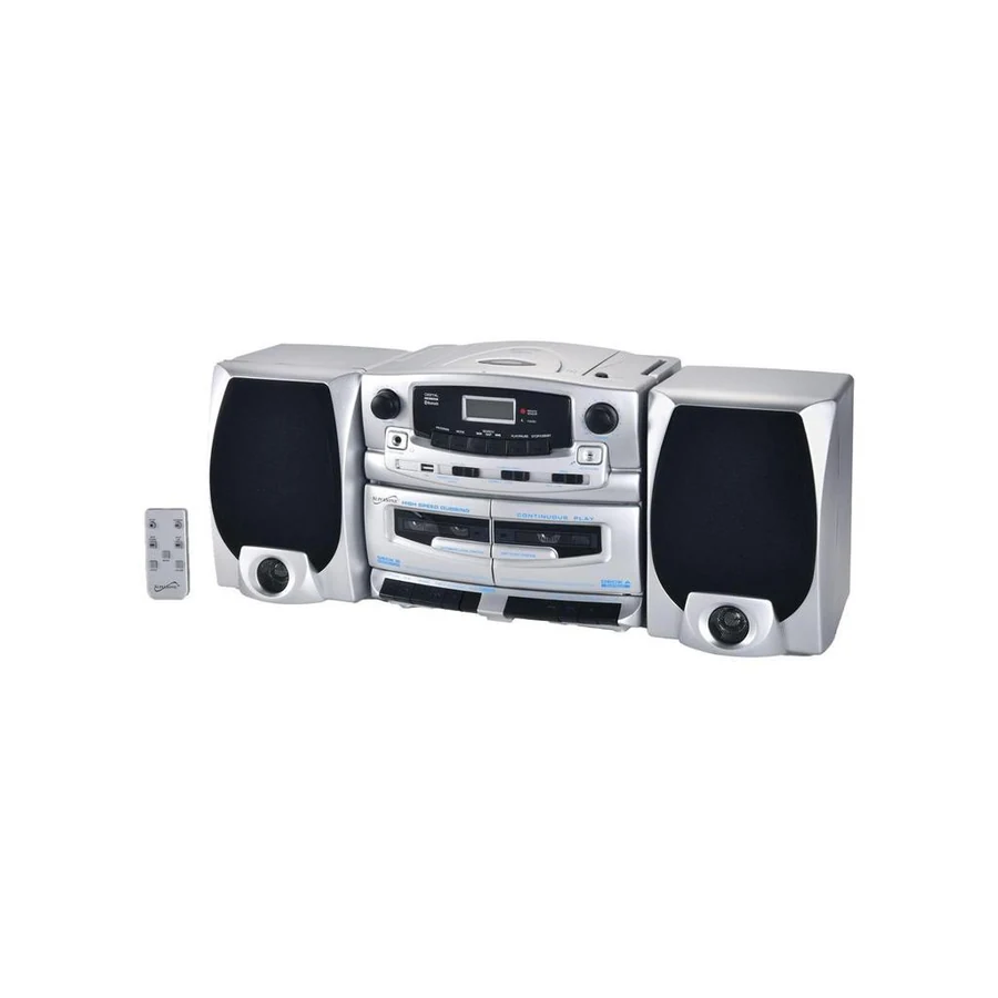 Supersonic SC-2121BT Bluetooth speakers - Gray