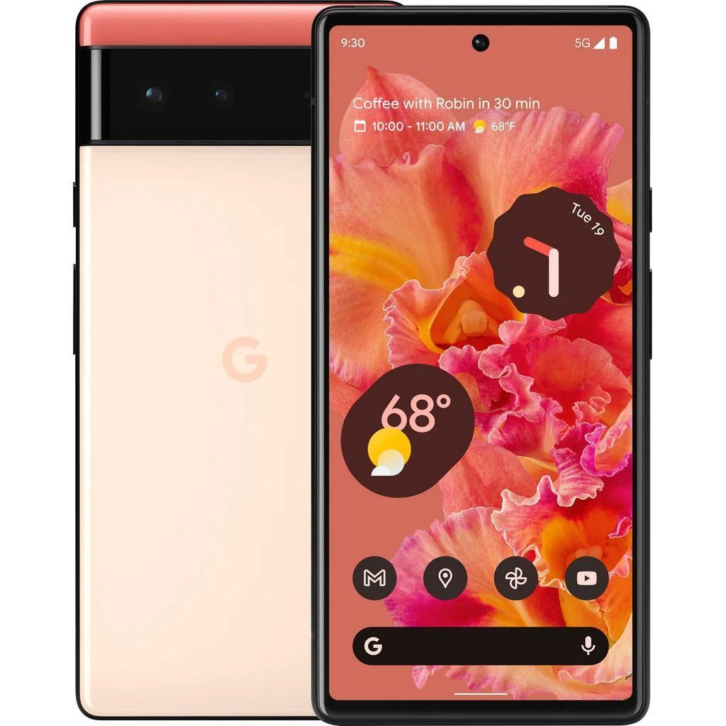 Google Pixel 6 128GB  - Coral - Locked T-Mobile