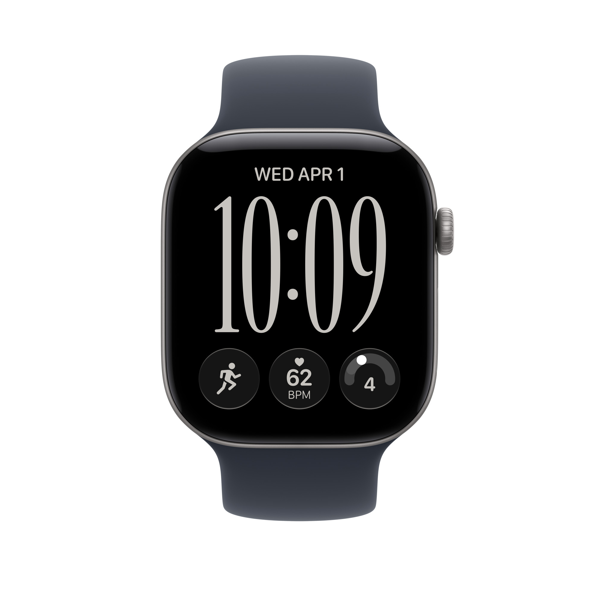 46mm Navy Blue Solo Loop - Size 0