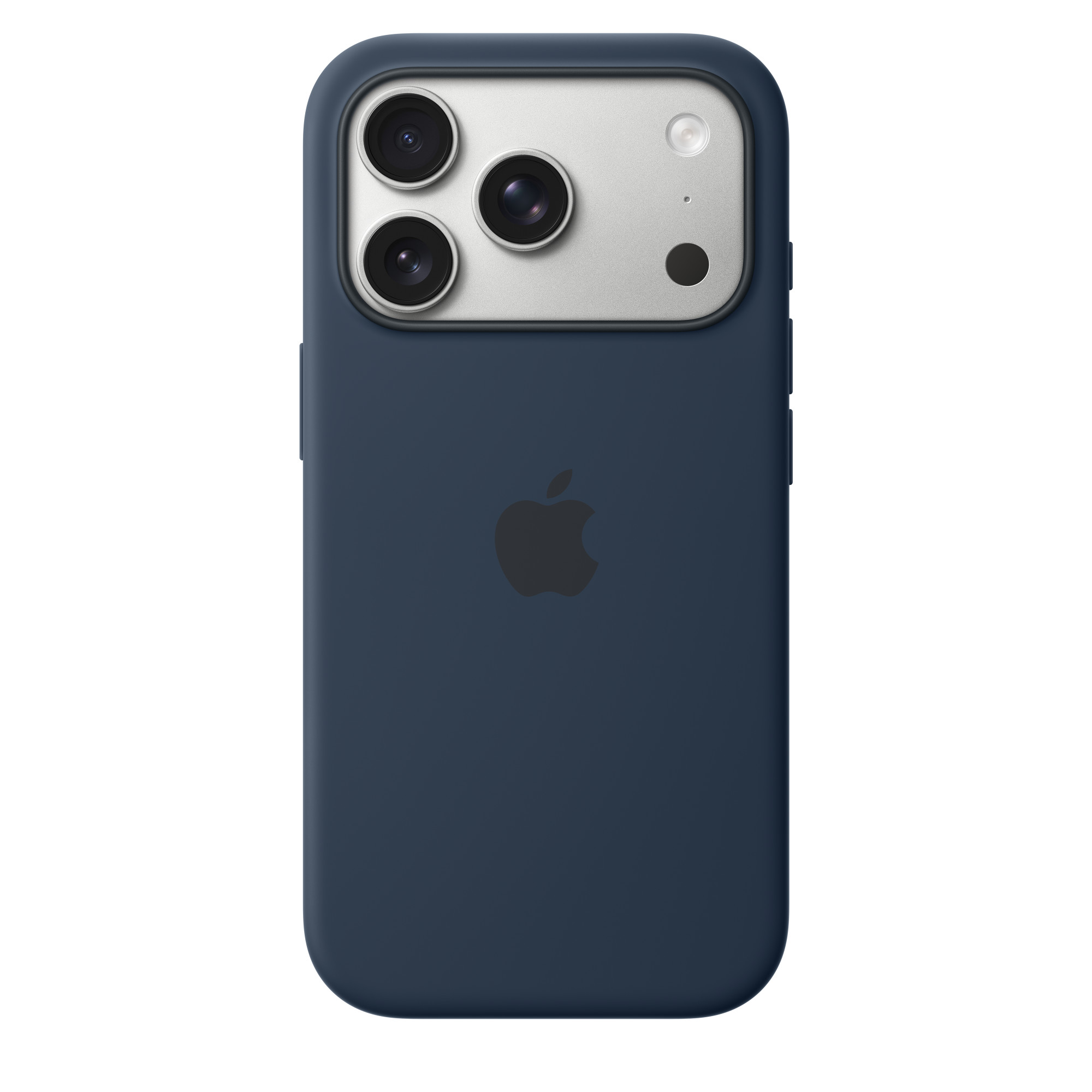 iPhone 17 Pro Silicone Case with MagSafe – Midnight