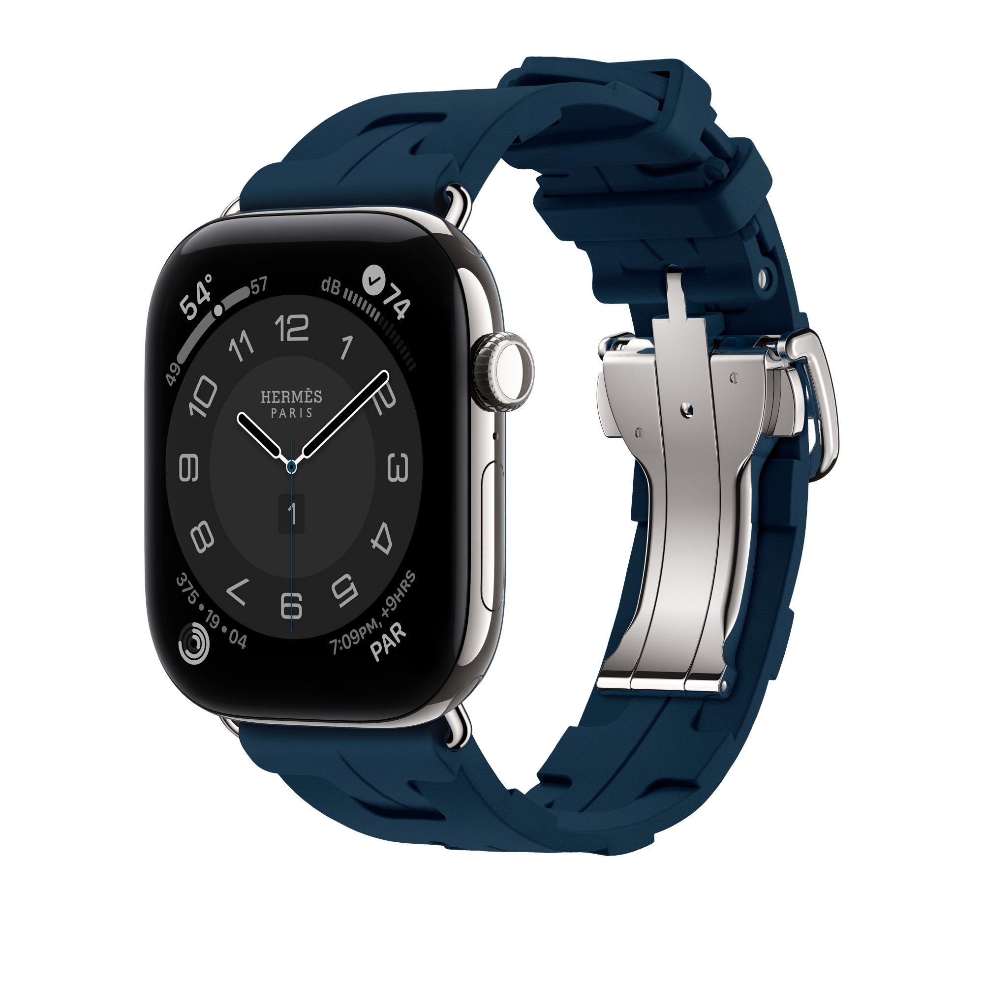 Apple Watch Hermès 46mm Kilim Single Tour · Bleu De Malte · Image 2