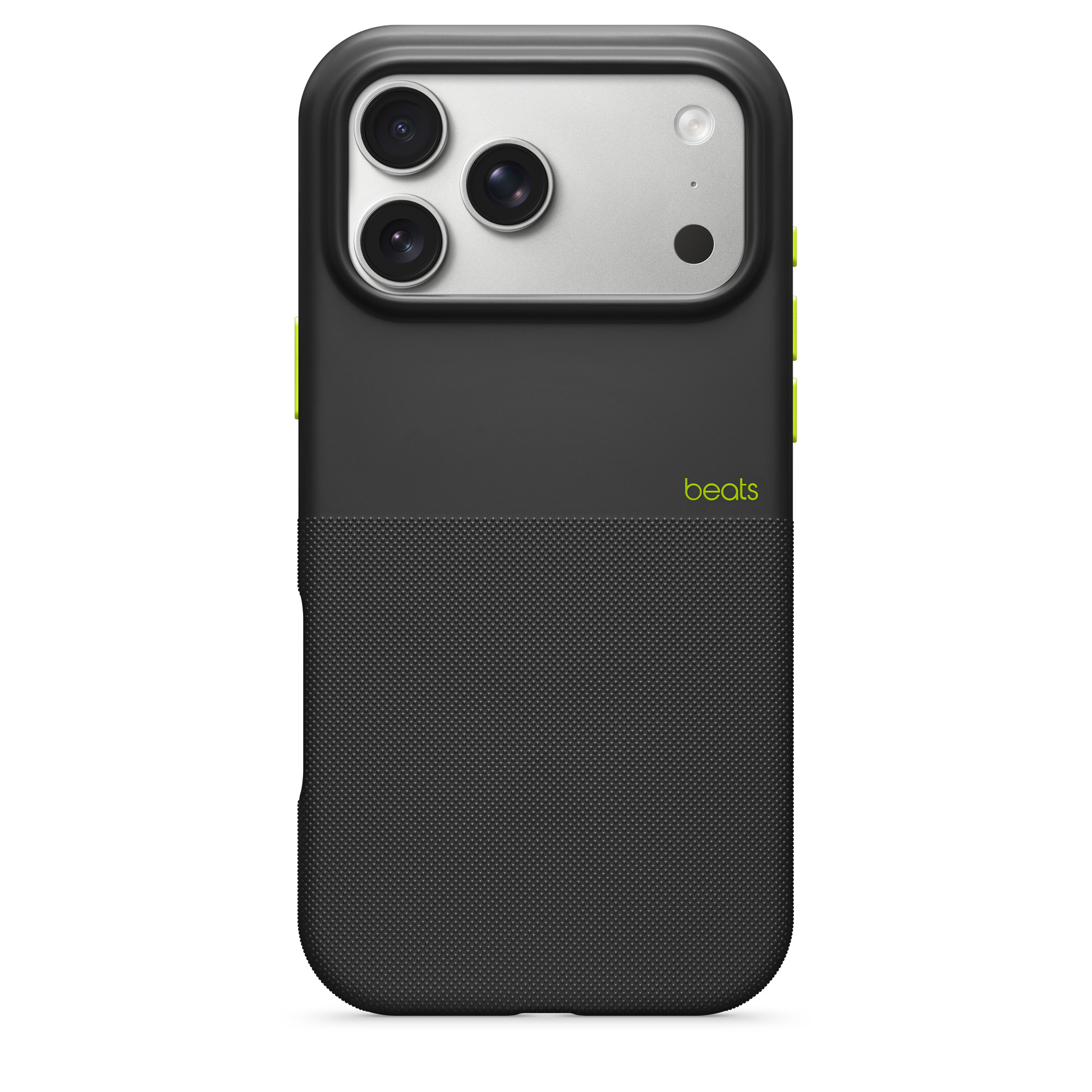 Beats iPhone 17 Pro Max Rugged Case with MagSafe and Camera Control – Everest Black