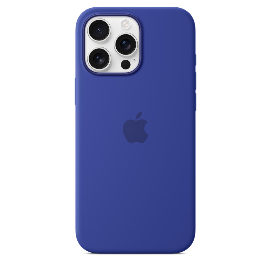 iPhone 16 Pro Max Silicone Case with MagSafe – Ultramarine