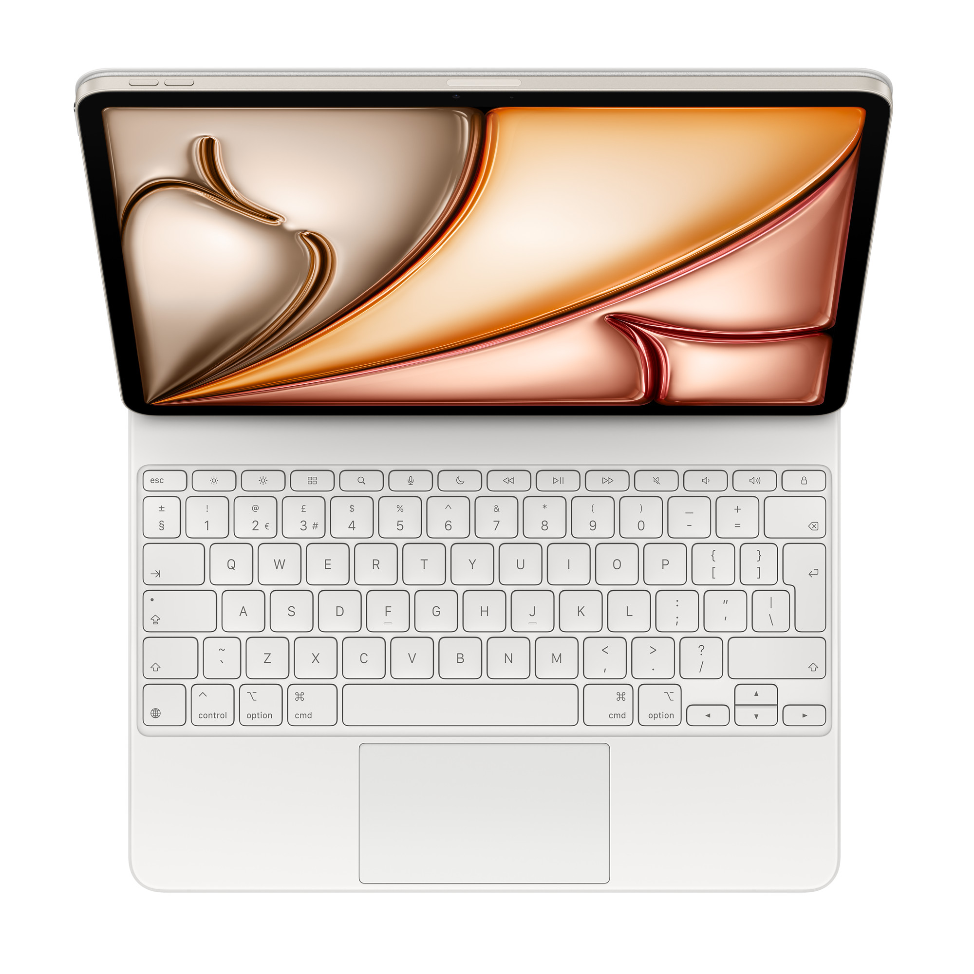 Magic Keyboard for iPad Air 13‑inch (M4) - British English - White