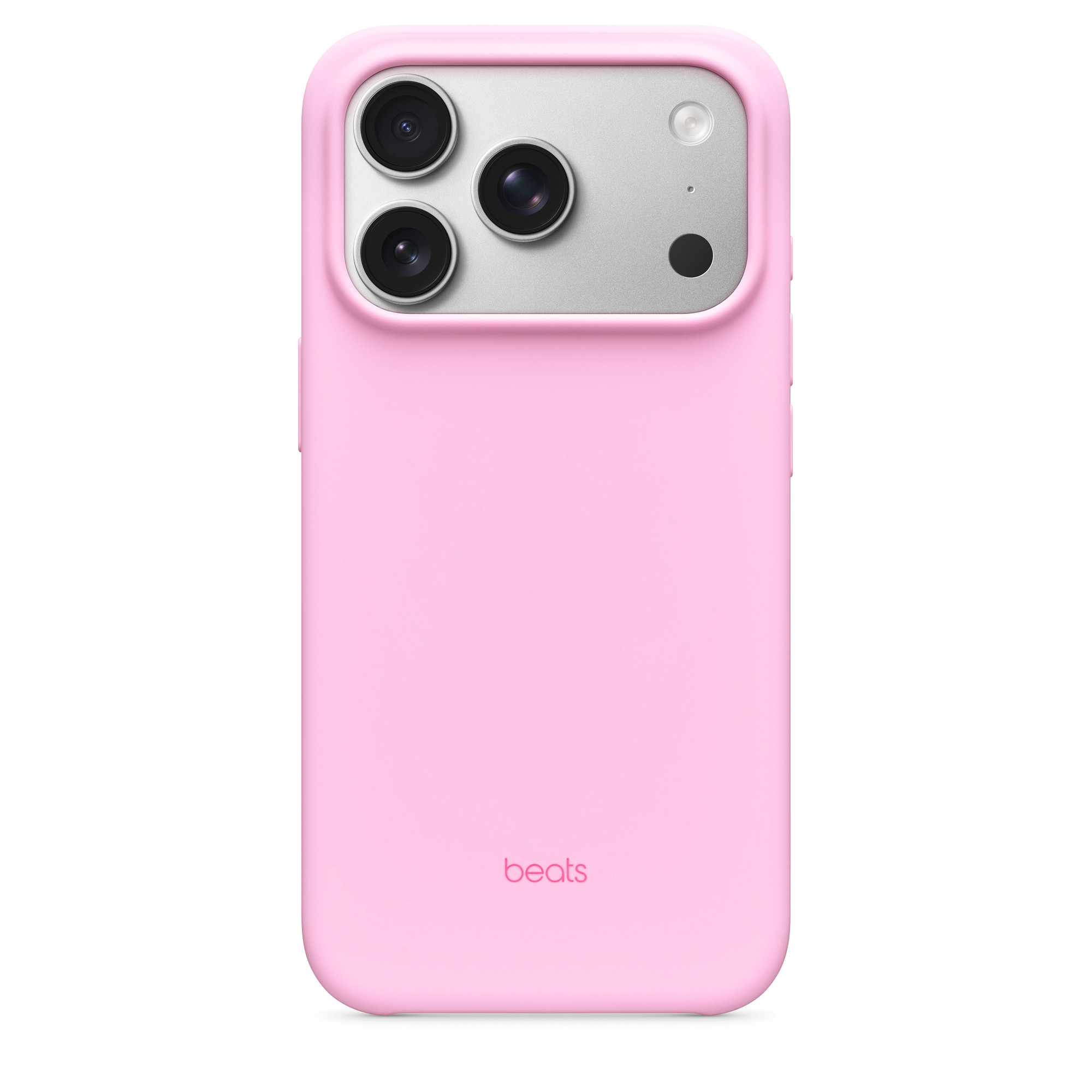 Beats iPhone 17 Pro Case with MagSafe and Camera Control – Pebble Pink