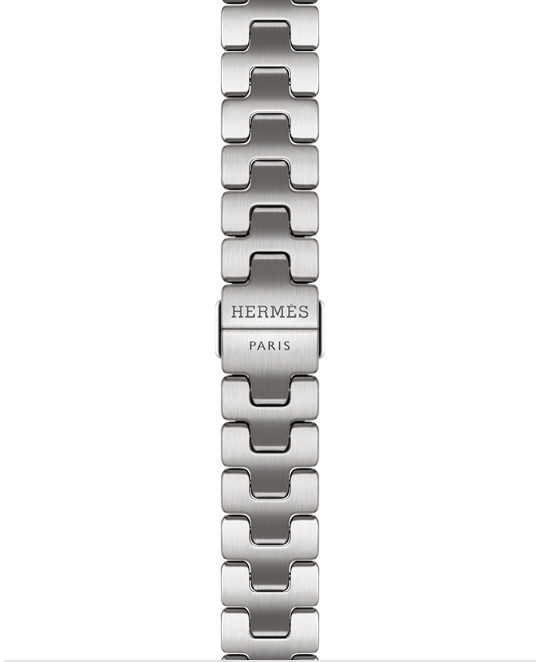Apple Watch Hermès - 42mm Satiné Grand H Fin - Small