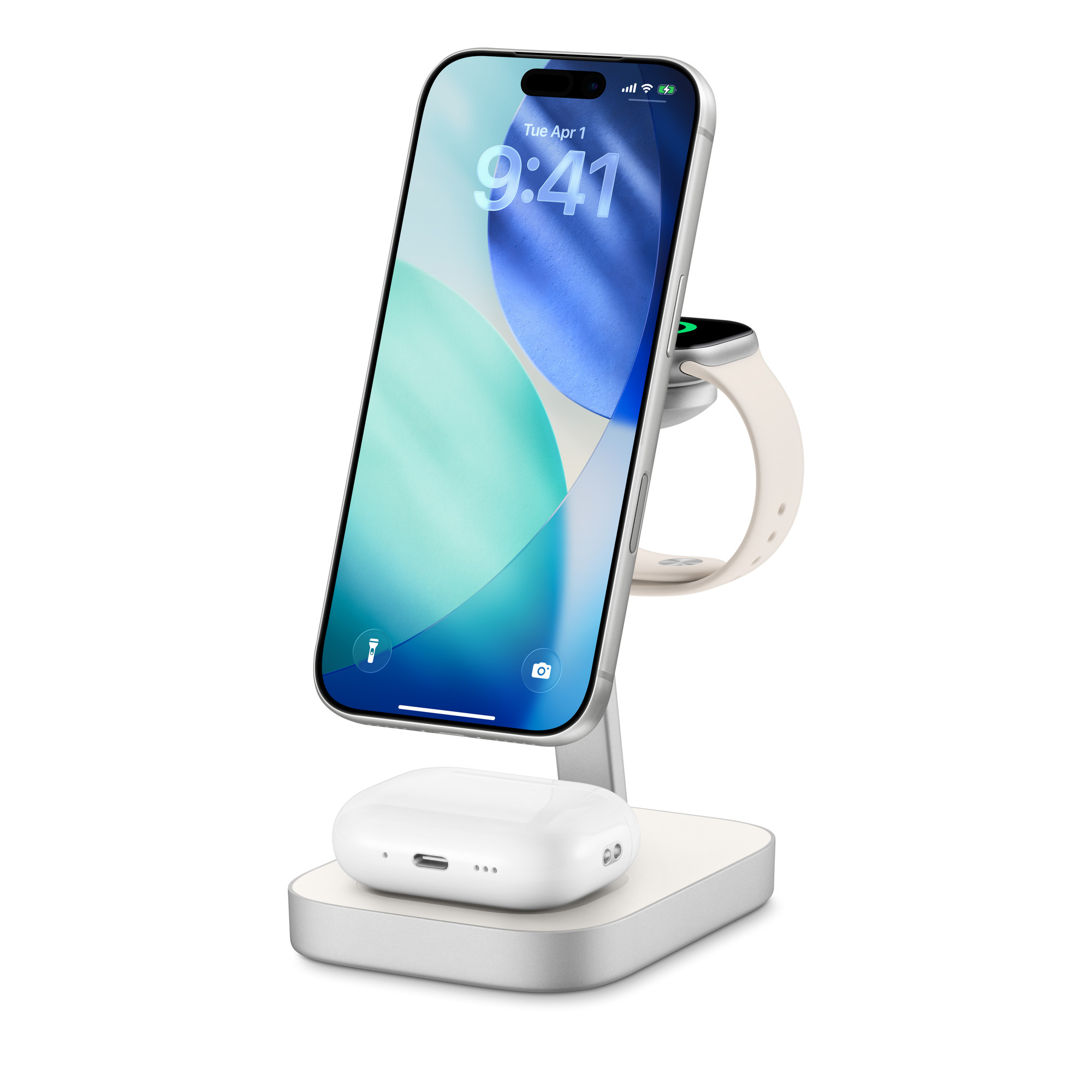 mophie 3-in-1 Wireless Charge Stand