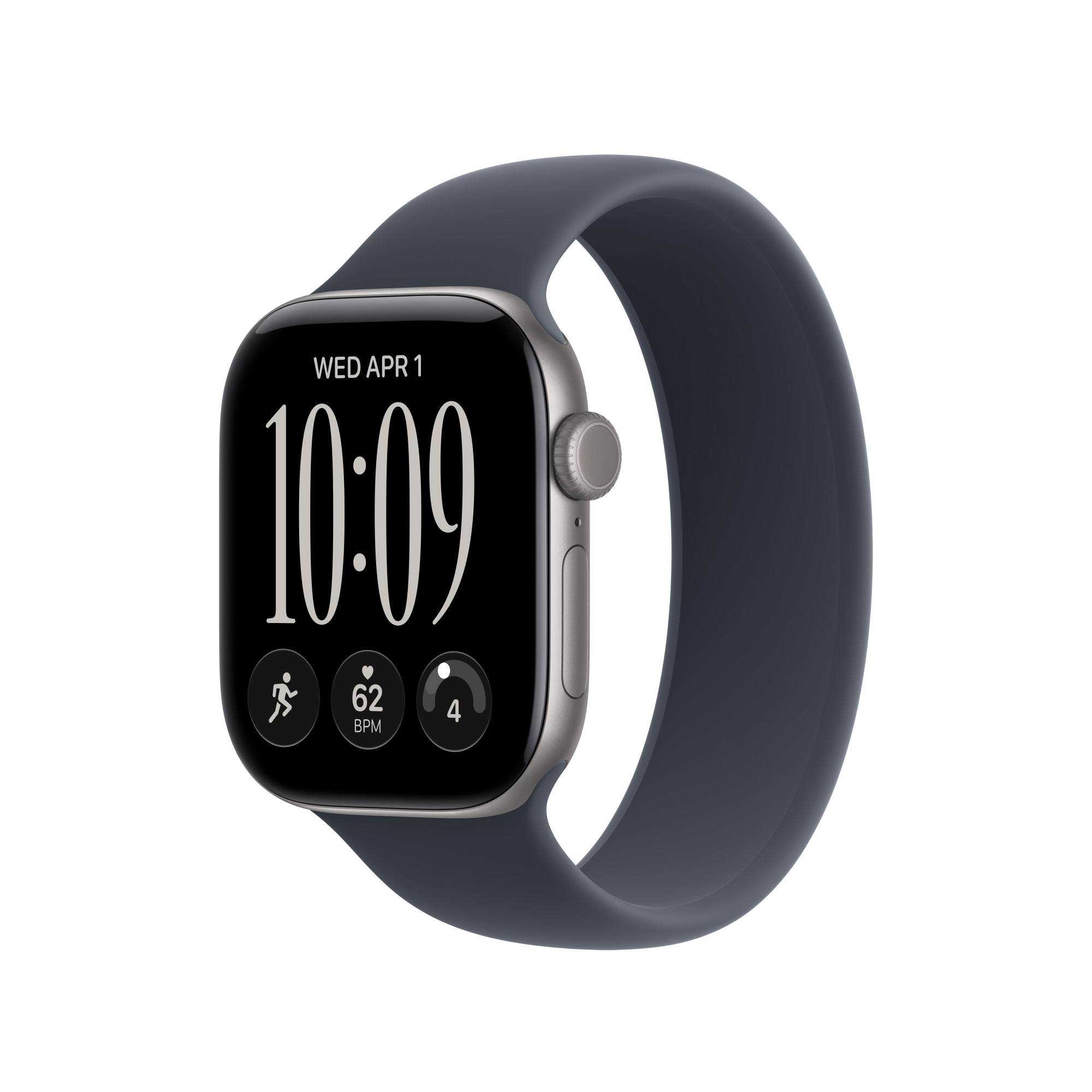 42mm Navy Blue Solo Loop - Size 2