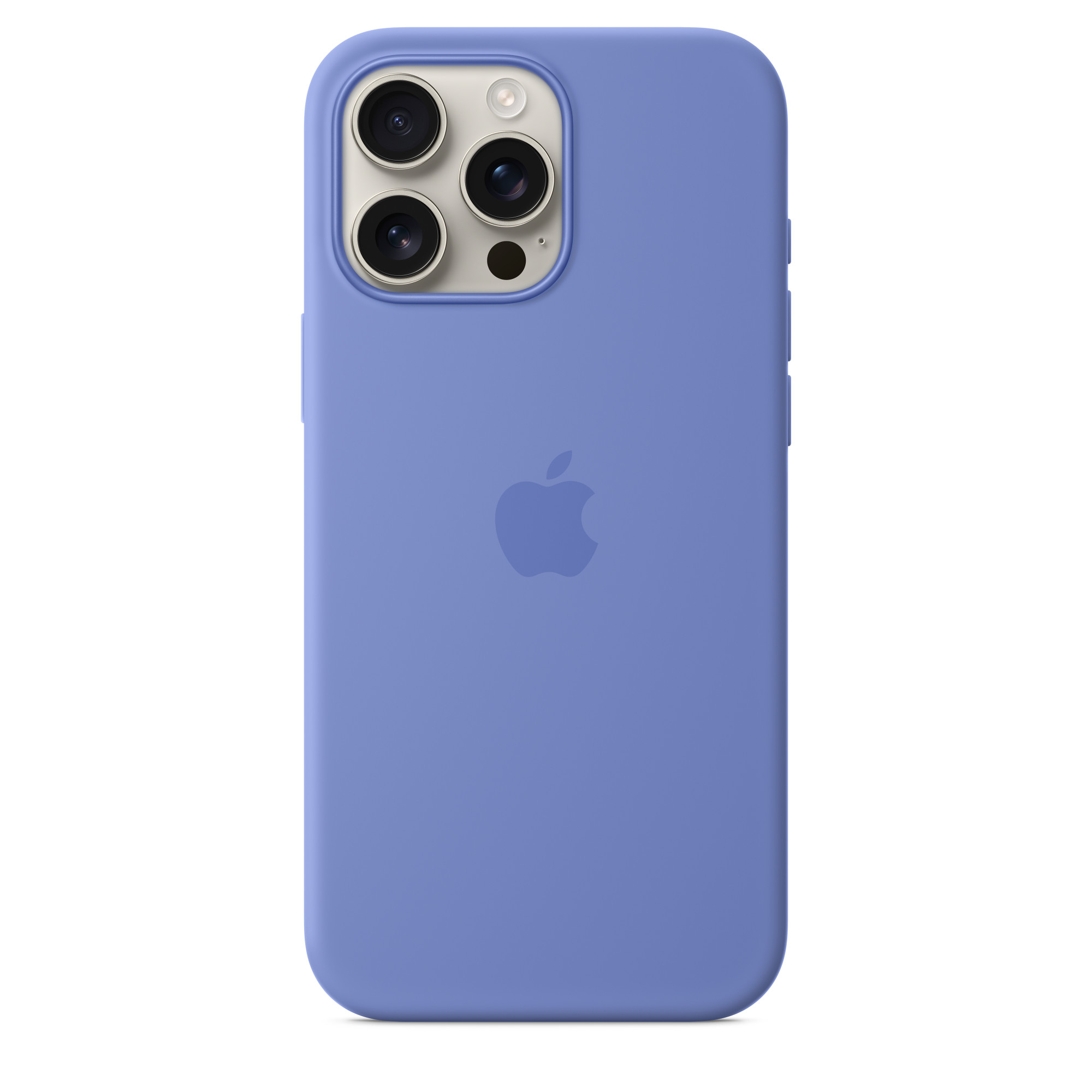 iPhone 16 Pro Max Silicone Case with MagSafe – Periwinkle