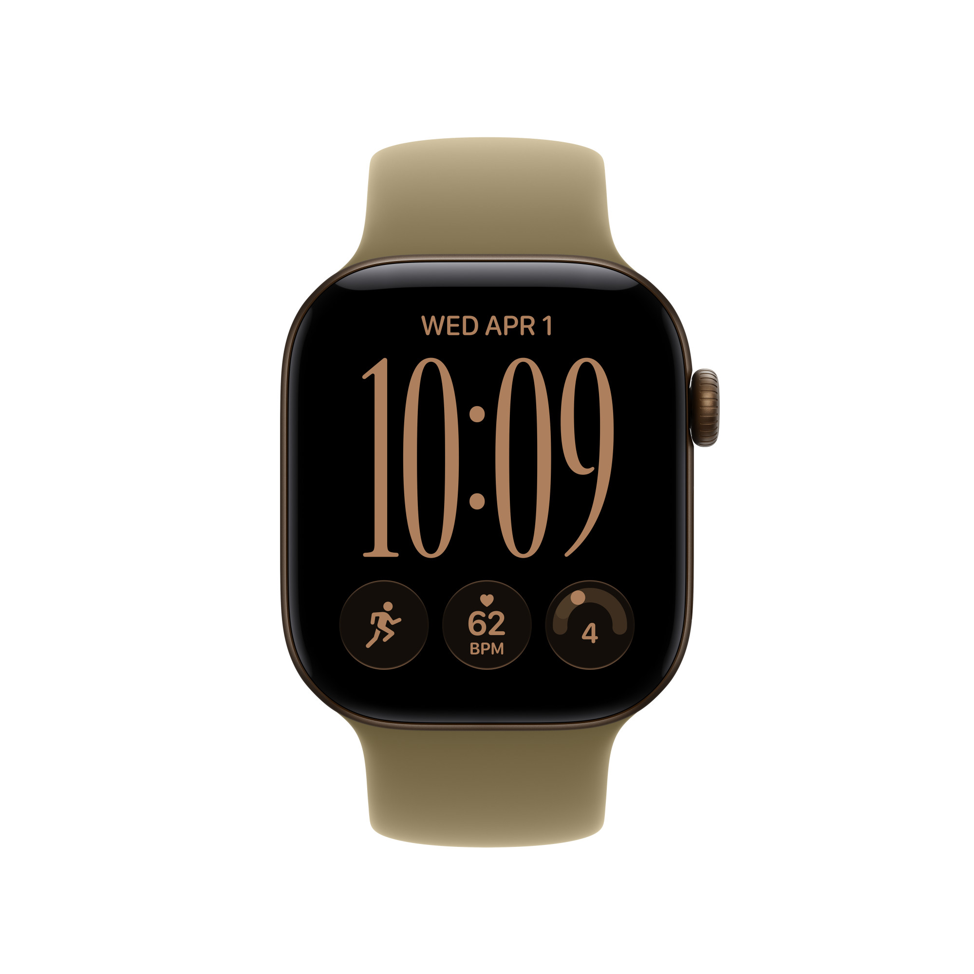 42mm Olive Solo Loop - Size 5